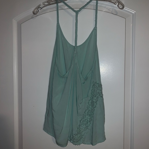 Teal Quiksilver tank top - Picture 2 of 3